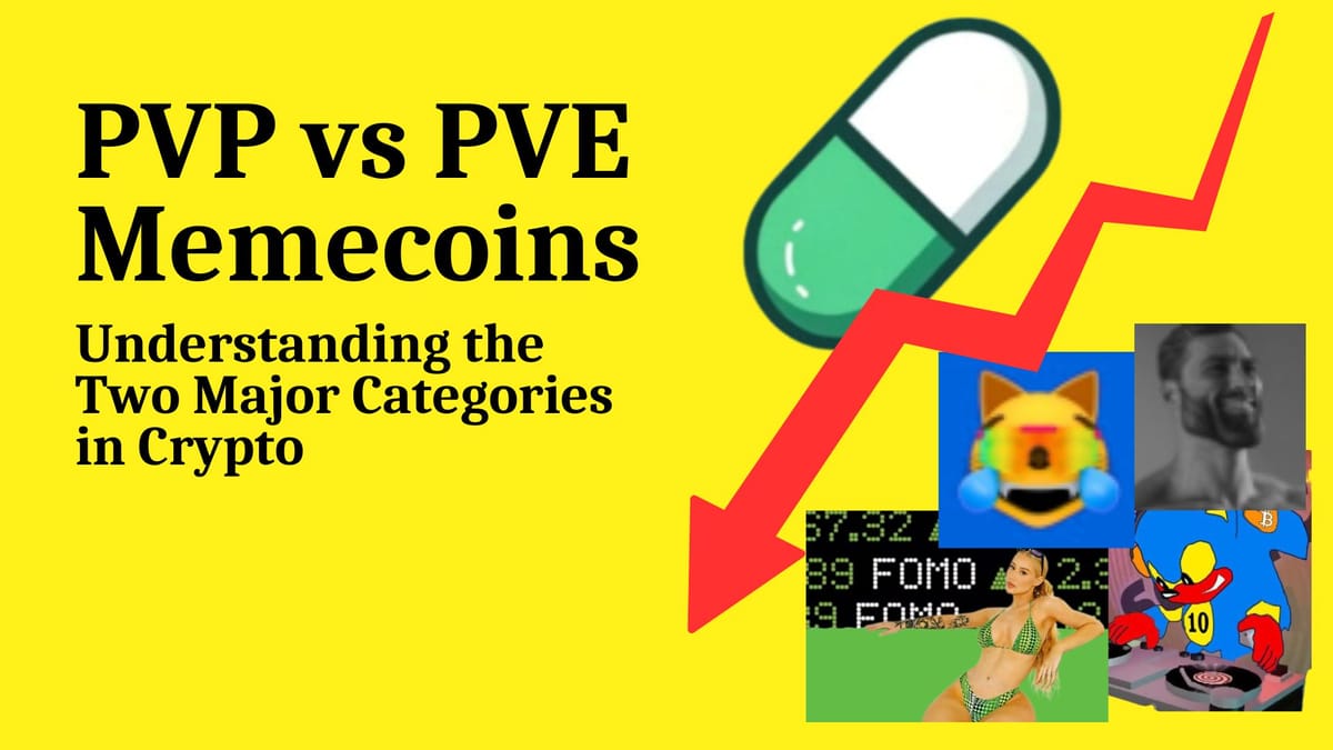 PVP vs PVE Meme Coins: Understanding the Two Major Categories in Crypto